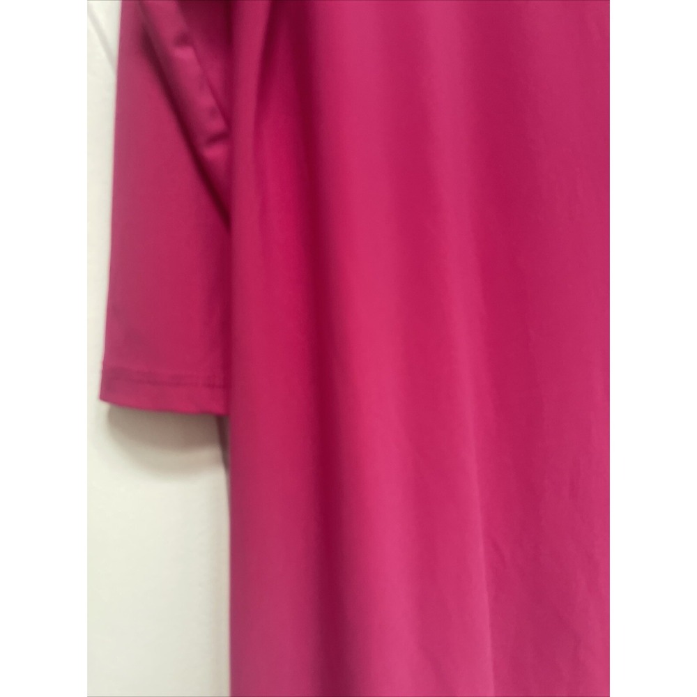 Clara Sun Woo Size M‎ Fuchsia Tunic 3/4 Sleeve - Picture 2 of 8